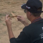 Benoit Training With Paper Plane